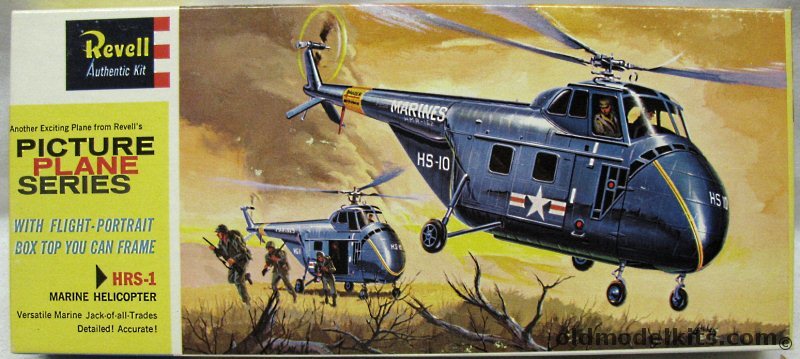 Revell 1/48 HRS-1 Marine Helicopter - Picture Plane Series, H181-98 plastic model kit